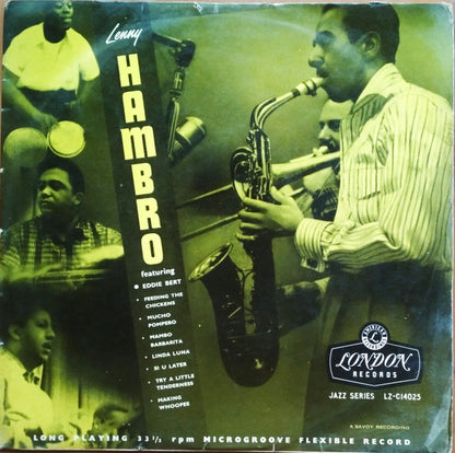 Lenny Hambro Featuring Eddie Bert : Mambo Hambro (10")