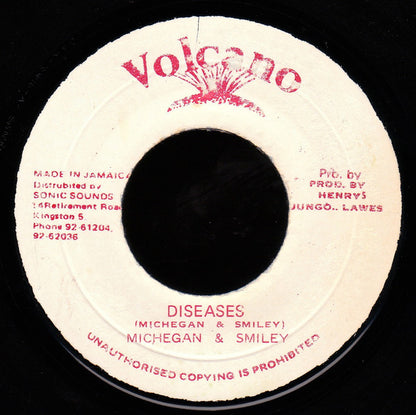 Michigan & Smiley : Diseases (7")