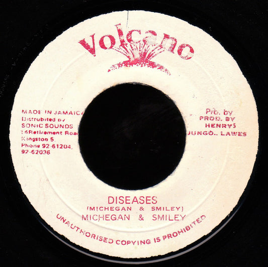 Michigan & Smiley : Diseases (7")