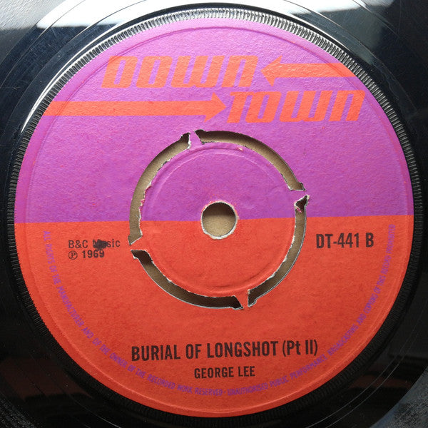 Prince Of Darkness (5) / George Lee : Burial Of Longshot (Pt I) / Burial Of Longshot (Pt II) (7", Pus)