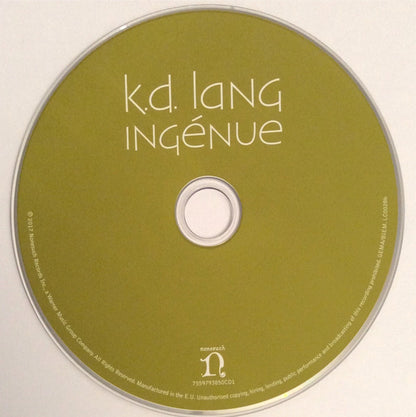 k.d. lang : Ingénue (CD, Album, Comp, RE, RM, 25t + CD, Album)