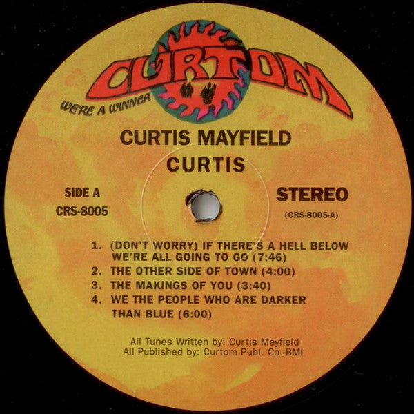 Curtis Mayfield : Curtis (LP, Album, RE, 180)