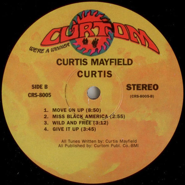 Curtis Mayfield : Curtis (LP, Album, RE, 180)