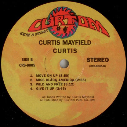 Curtis Mayfield : Curtis (LP, Album, RE, 180)