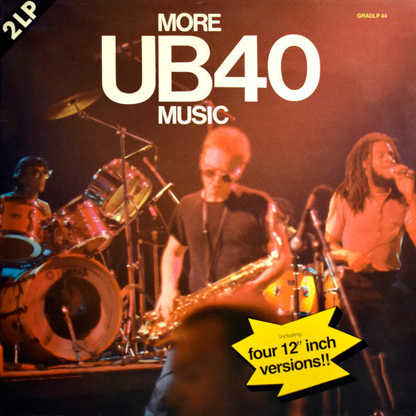 UB40 : More UB40 Music (2xLP, Comp)