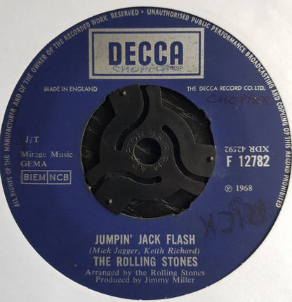 The Rolling Stones : Jumpin' Jack Flash  (7", Single)