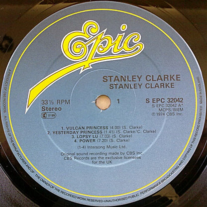 Stanley Clarke : Stanley Clarke (LP, Album, RE)