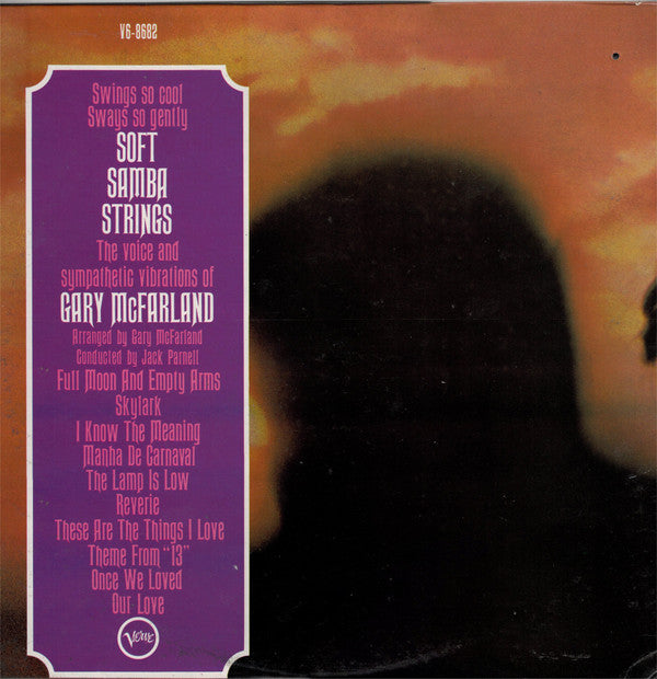 Gary McFarland : Soft Samba Strings (LP, Album, Gat)