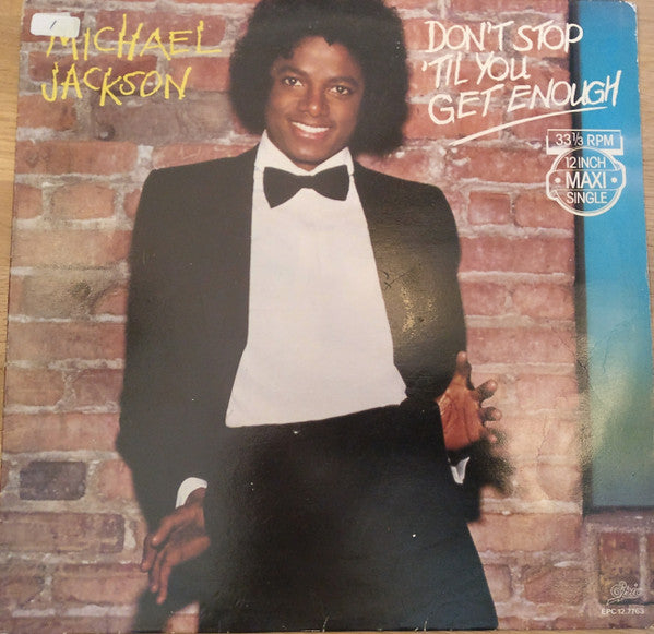 Michael Jackson : Don't Stop 'Til You Get Enough / I Can't Help It (12", Single)