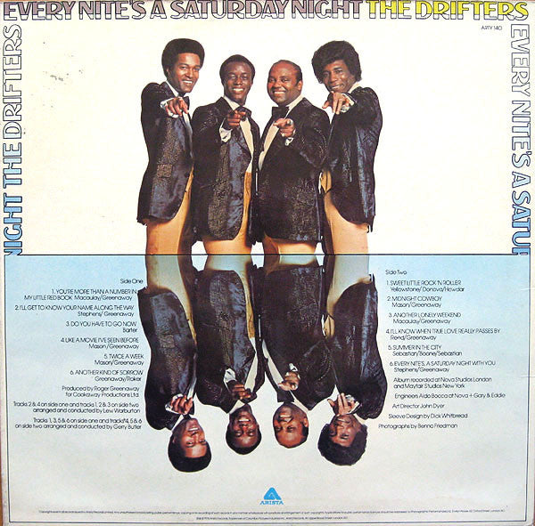 The Drifters : Every Nite's A Saturday Night (LP, Album)