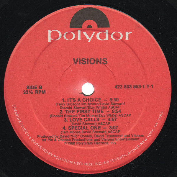 Visions (7) : Visions (LP, Album)