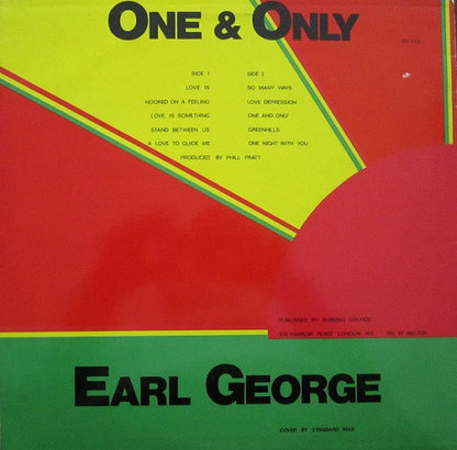 Earl George : One & Only (LP)