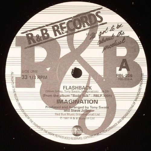 Imagination : Flashback / Burnin’ Up (12", RP)