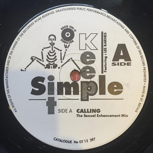 Keep It Simple : Calling (12")