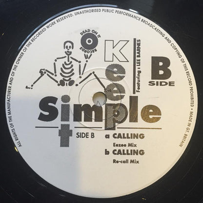 Keep It Simple : Calling (12")