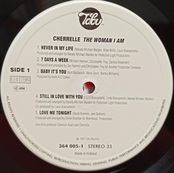 Cherrelle : The Woman I Am (LP, Album)