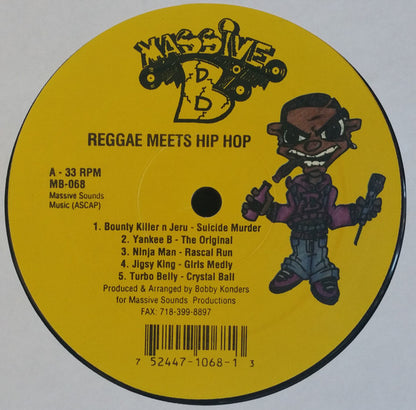 Bobby Konders / Massive B : Reggae Meets Hip Hop (LP, Comp)