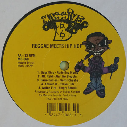 Bobby Konders / Massive B : Reggae Meets Hip Hop (LP, Comp)