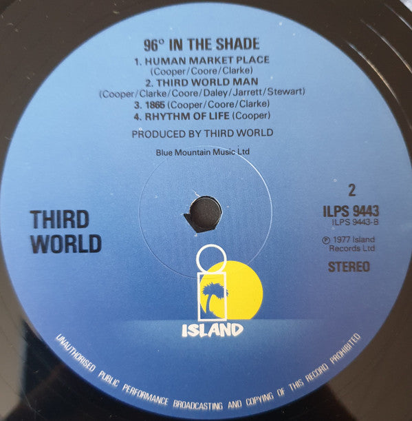 Third World : 96° In The Shade (LP, Album, RE)