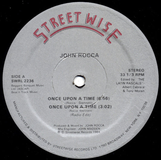 John Rocca : Once Upon A Time (12")