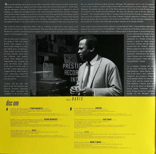 John Coltrane : Another Side Of John Coltrane (2xLP, Comp, Mono, 180)