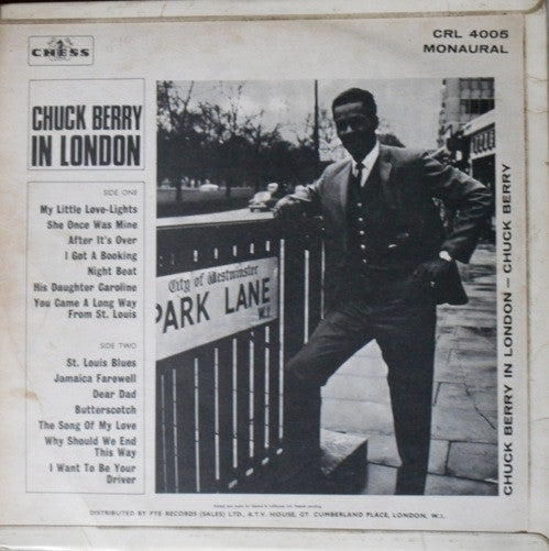 Chuck Berry : Chuck Berry In London (LP, Album, Mono)