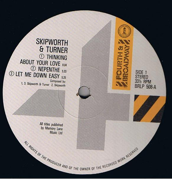 Skipworth & Turner : Skipworth & Turner (LP, Album)