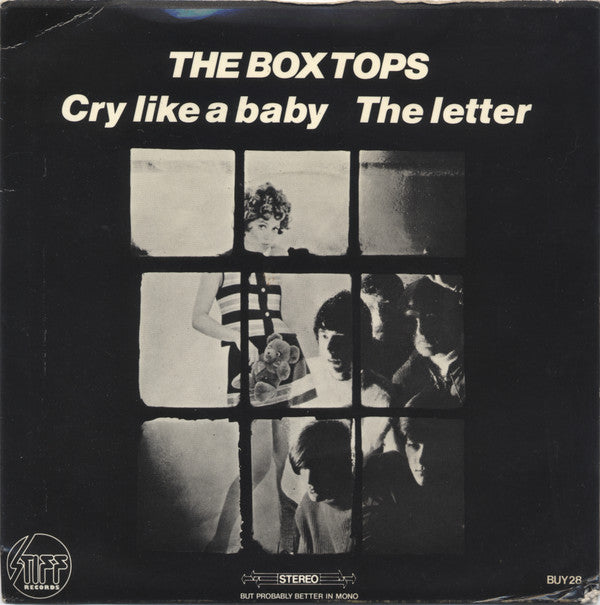 Box Tops : Cry Like A Baby (7", Single)