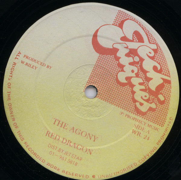 Red Dragon / Flourgon & Sanchez : The Agony / Dungle Lover (12")