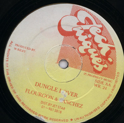 Red Dragon / Flourgon & Sanchez : The Agony / Dungle Lover (12")