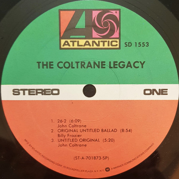 John Coltrane : The Coltrane Legacy (LP, Comp, SP)