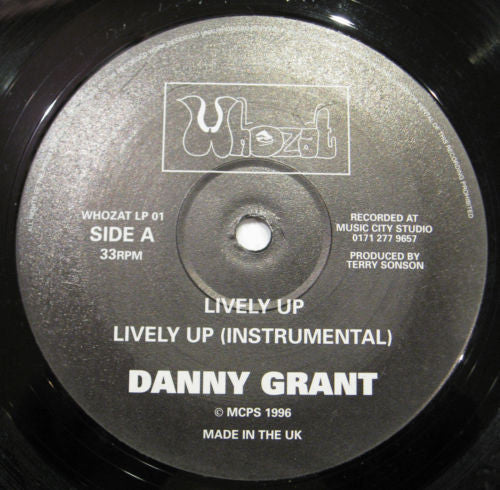 Danny Grant : Lively Up (12")