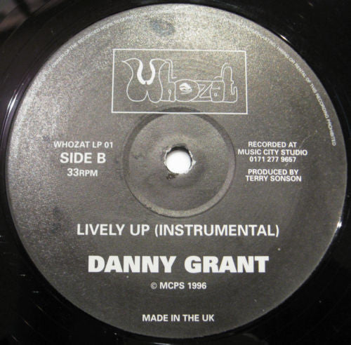 Danny Grant : Lively Up (12")