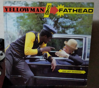 Yellowman & Fathead : Bad Boy Skanking (LP, Album, RP, Gre)