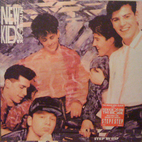 New Kids On The Block : Step By Step (LP, Album)