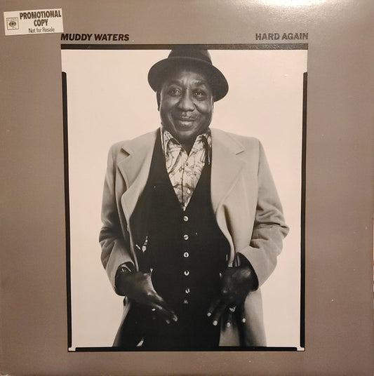 Muddy Waters : Hard Again (LP, Album, Promo)