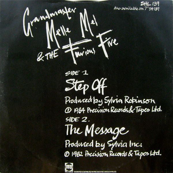 Grandmaster Melle Mel & The Furious Five : Step Off (12")