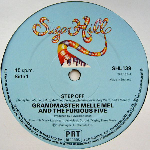 Grandmaster Melle Mel & The Furious Five : Step Off (12")