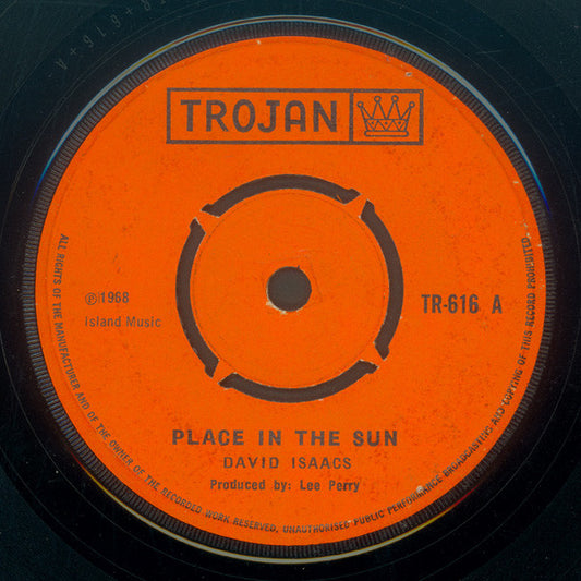 David Isaacs / The Upsetters : Place In The Sun / Handy-cap (7")