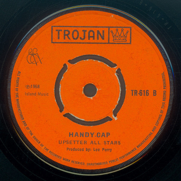 David Isaacs / The Upsetters : Place In The Sun / Handy-cap (7")