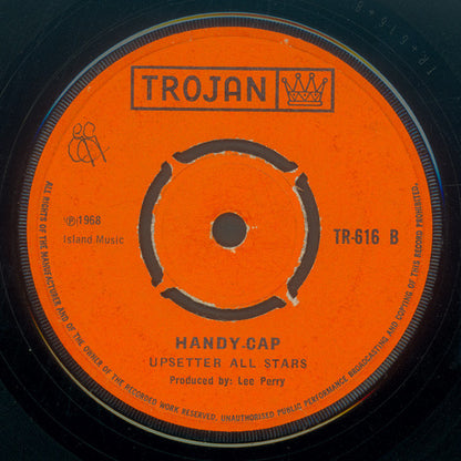 David Isaacs / The Upsetters : Place In The Sun / Handy-cap (7")