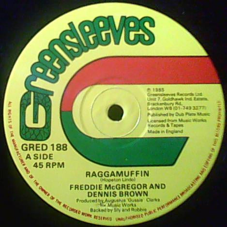 Freddie McGregor and Dennis Brown : Raggamuffin (12")