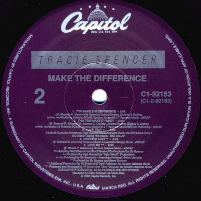 Tracie Spencer : Make The Difference (LP)