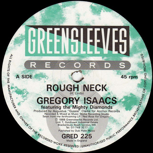 Gregory Isaacs : Rough Neck (12", Maxi)