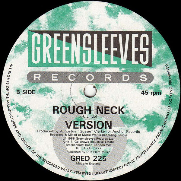 Gregory Isaacs : Rough Neck (12", Maxi)