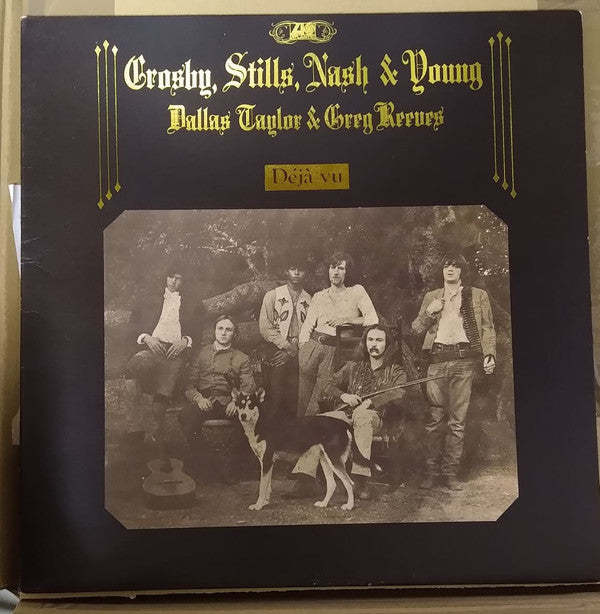 Crosby, Stills, Nash & Young, Dallas Taylor & Greg Reeves : Déjà Vu (LP, Album, RE, Gre)