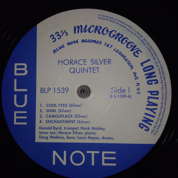 The Horace Silver Quintet : 6 Pieces Of Silver (LP, Album, Mono, RE, 180)