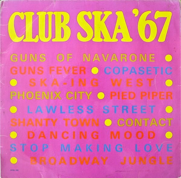 Various : Club Ska '67 (LP, Album, Comp)