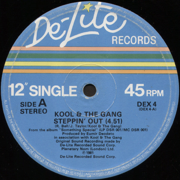 Kool & The Gang : Steppin' Out  (12", Single)