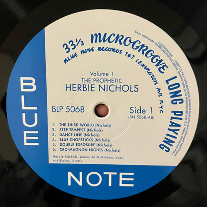 Herbie Nichols : The Prophetic Herbie Nichols Vol. 1 & 2 (LP, Album, Comp, Mono, 180)